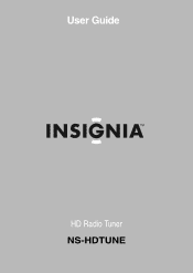 Insignia NS-HDTUNE User Manual (English)