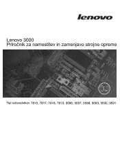 Lenovo J200 (Slovenian) Hardware replacement guide