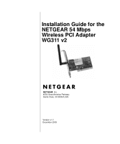 Netgear WG311v2 WG311v2 User Manual
