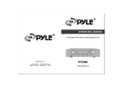 Pyle PT395 Instruction Manual