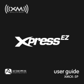 Audiovox XMCK5P User Guide
