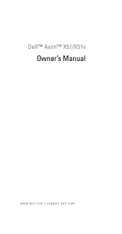 Dell X51v Owner's Manual