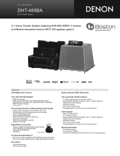 Denon DHT-488BA Literature/Product Sheet