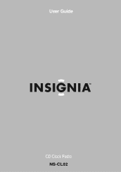 Insignia NS-CL02 User Manual (English)