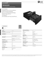 LG WD300CB Specification