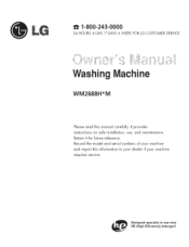 LG WM2688HNM Owners Manual