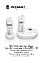 Motorola MD4163 User Guide