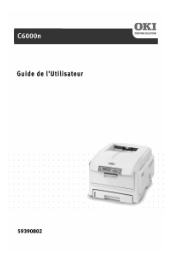 Oki C6000n C6000n User's Guide, Canadian French