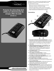 Rocketfish RF-HTS110 Quick Setup Guide (Spanish)