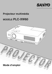 Sanyo PLCXW60 Owners Manual