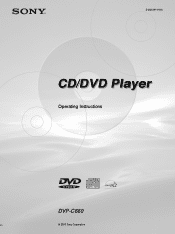 Sony DVP-C660 Operating Instructions