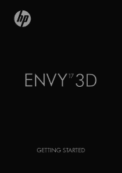 HP ENVY 17-2090nr Envy 17 3D - GETTING STARTED - Windows 7