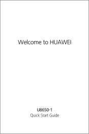 Huawei Sonic Quick Start Guide