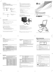 LG GP55EX70 Owners Manual