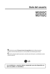 LG M3702C-BA-US Owner's Manual (Español)