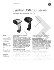 Motorola DS6707-SR20007ZZR Brochure
