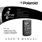 Polaroid DVF-130 RED User Manual