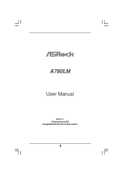 ASRock A780LM User Manual