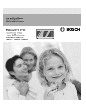 Bosch HMB5050 Use & Care Manual (all languages)