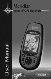 Magellan Meridian Platinum User Manual