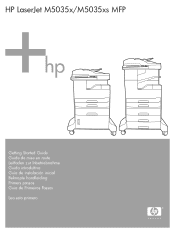 HP M5035x HP LaserJet M5035x/M5035xs MFP - (multiple language) Getting Started Guide