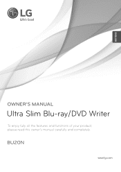 LG BU20N Owners Manual - English