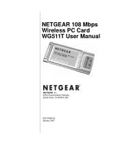 Netgear WG511T WG511T User Manual