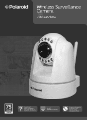 Polaroid IP200W Polaroid IP200 Wireless Surveillance Camera Manual