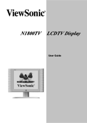 ViewSonic N1800TV User Guide