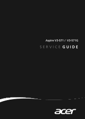 Acer Aspire V3-571 Acer Aspire V3-571 and V3-571G Notebook Service Guide