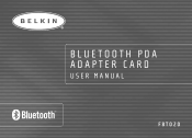 Belkin F8T020 User Manual