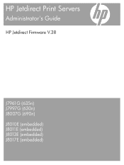 HP J8007G HP Jetdirect Print Servers - Administrator's Guide
