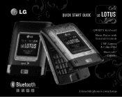 LG LX600 Black Quick Start Guide - English