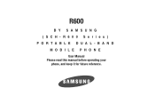 Samsung SCH-R600 User Manual (user Manual) (ver.f9) (English)