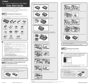 Canon imageFORMULA DR-2580C Compact Color Scanner Easy Start Guide