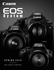 Canon EOS Rebel XSi EOS System Brochure 2010