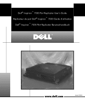 Dell Inspiron 7000 Dell Inspiron 7000 Port Replicator User's Guide