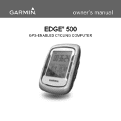 Garmin Edge 500 Owner's Manual
