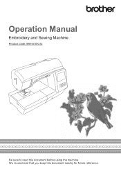 Brother International Innov-is NQ3600D Operation Manual