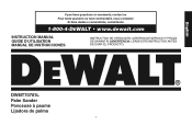 Dewalt DWMT70781L Instruction Manual