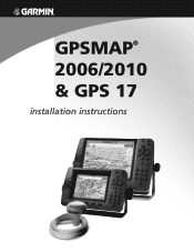 Garmin GPS 17HVS 2006/2010/GPS 17 Installation