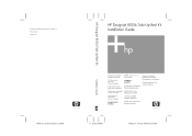 HP Designjet 8000 HP Designjet 8000s Printer Series - Take-up reel installation guide