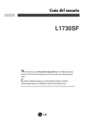 LG L1730SF Owner's Manual
