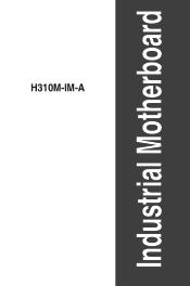 Asus H310M-IM-A Users Manual English