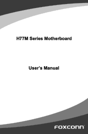 Foxconn H77M User manual