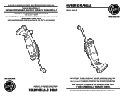Hoover UH72430 Product Manual