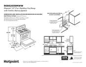 Hotpoint RGBS200DMWW Quick Specs