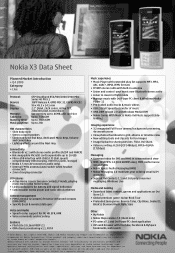 Nokia 002N7T0 Brochure