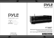 Pyle PT796BT Instruction Manual