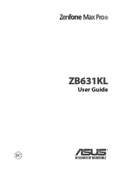 Asus ZenFone Max Pro M2 ZenFone Max Pro M2 Worldwide SKU English Version E-manual